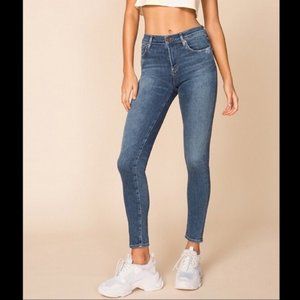 Agolde | Sophie Mid-Rise Ankle Jeans | Blue | 26